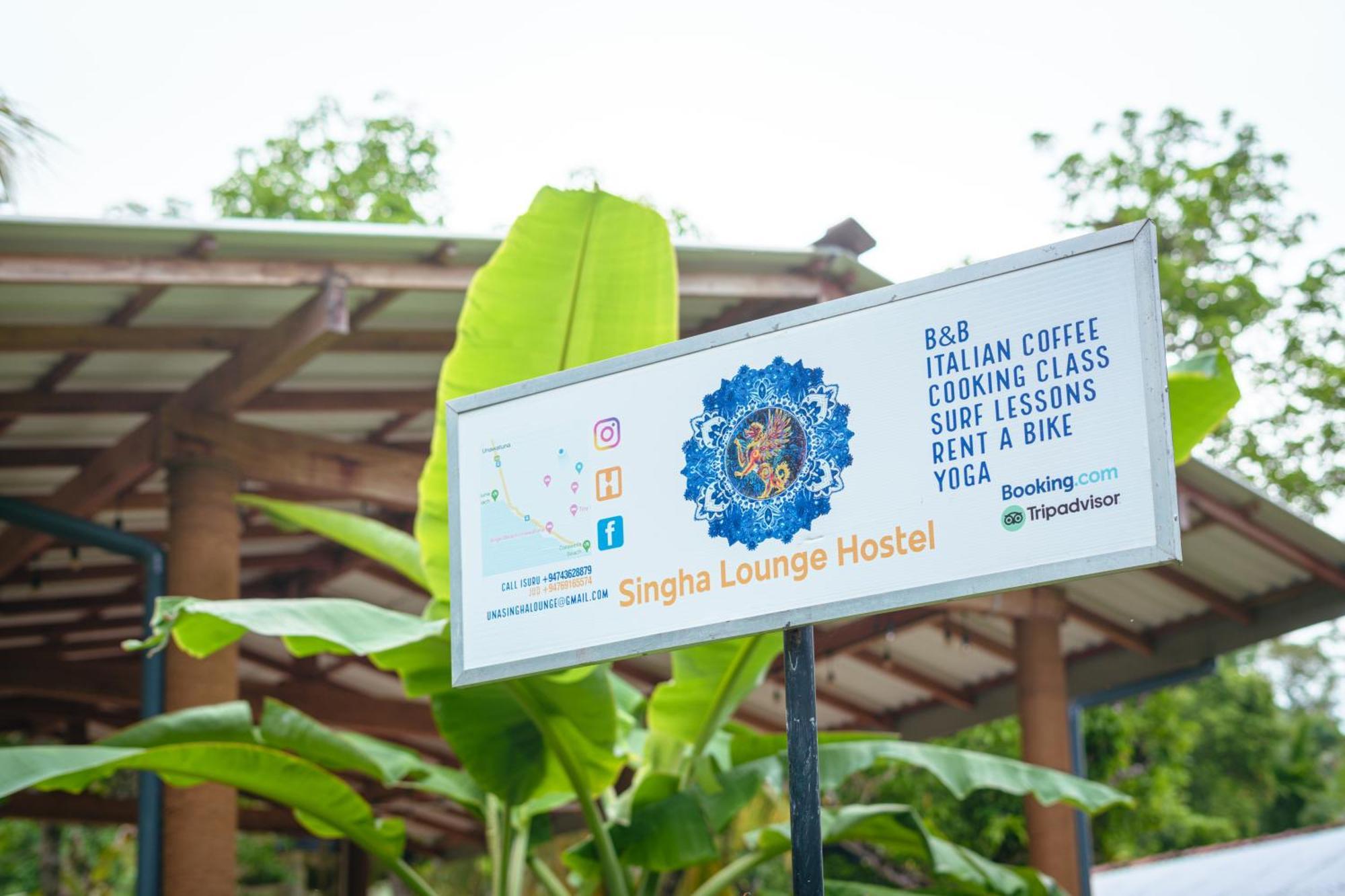 Hostel Singha Lounge Унаватуна Экстерьер фото